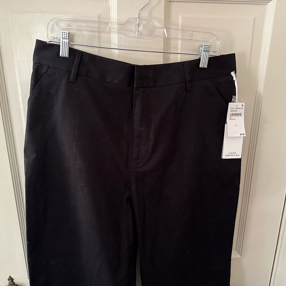 Good American Good Skate Stretch Twill Pants